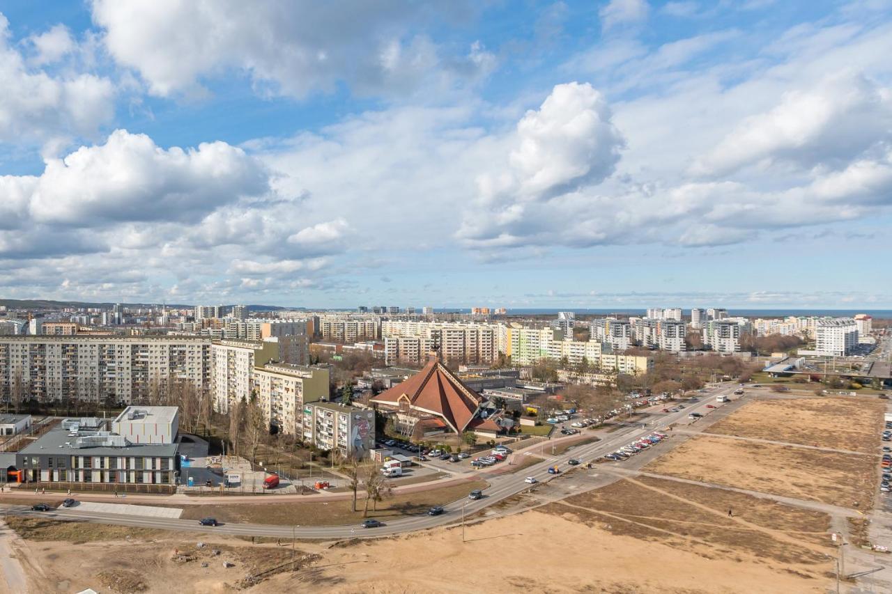 Grand Apartments - Level 16 - City View In Gdańsk Eksteriør billede